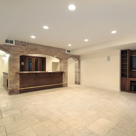 Remodeling or finishing your basement is a cost effective way to expand your living space.